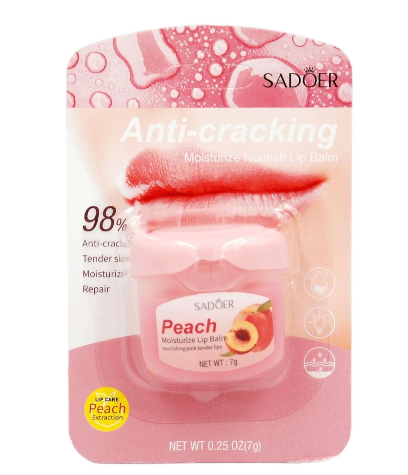 بالم لب ترمیم کننده و آبرسان هلو سادور