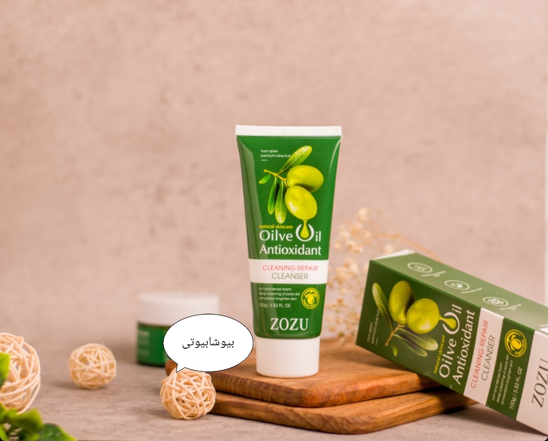 فوم شست وشوی روغن زیتون زوزو