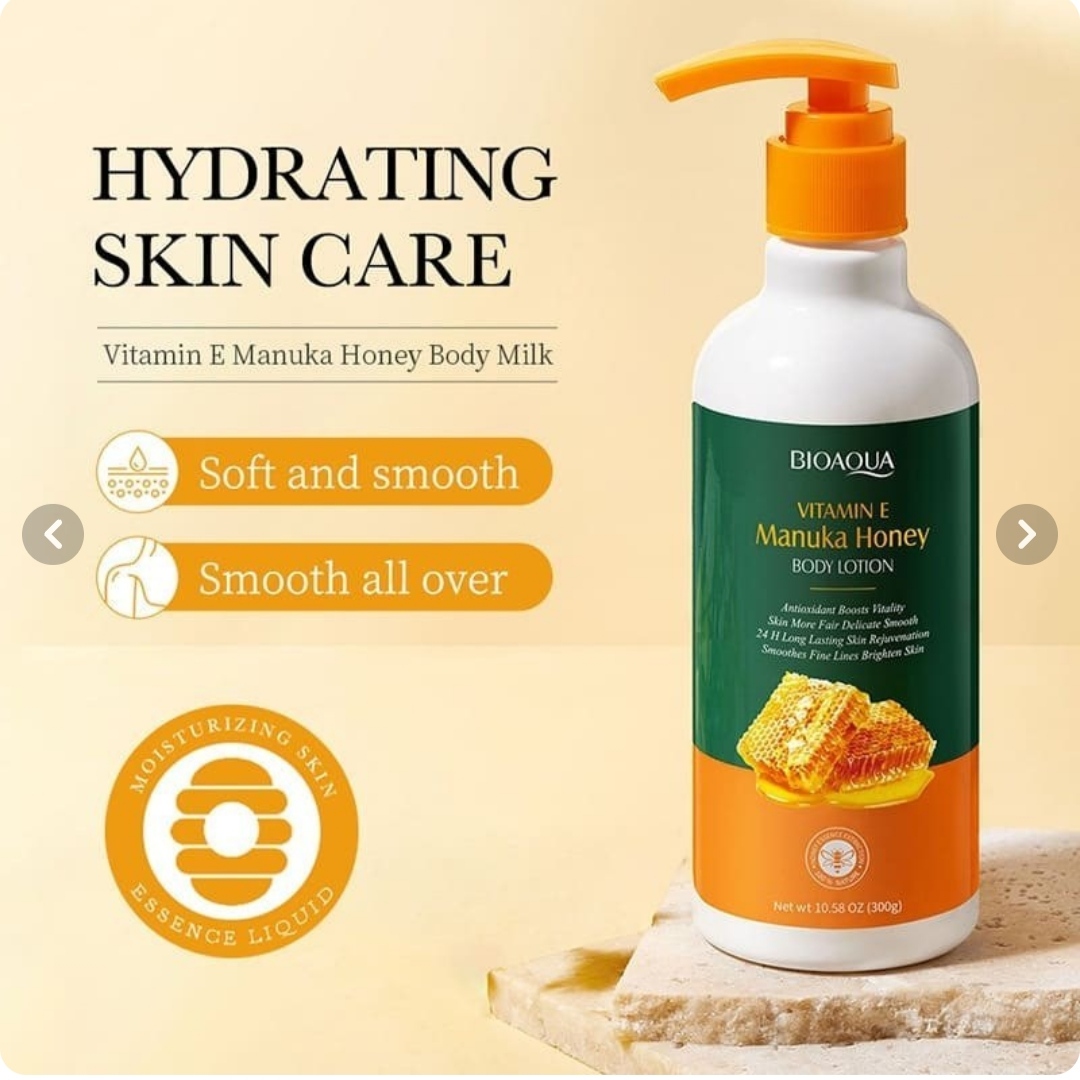 لوسیون بدون روشن کننده و آبرسان عسل ییواکوا