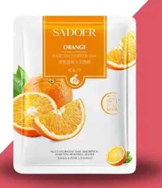ماسک صورت سادور مدل ویتامین سی وزن 25 گرم