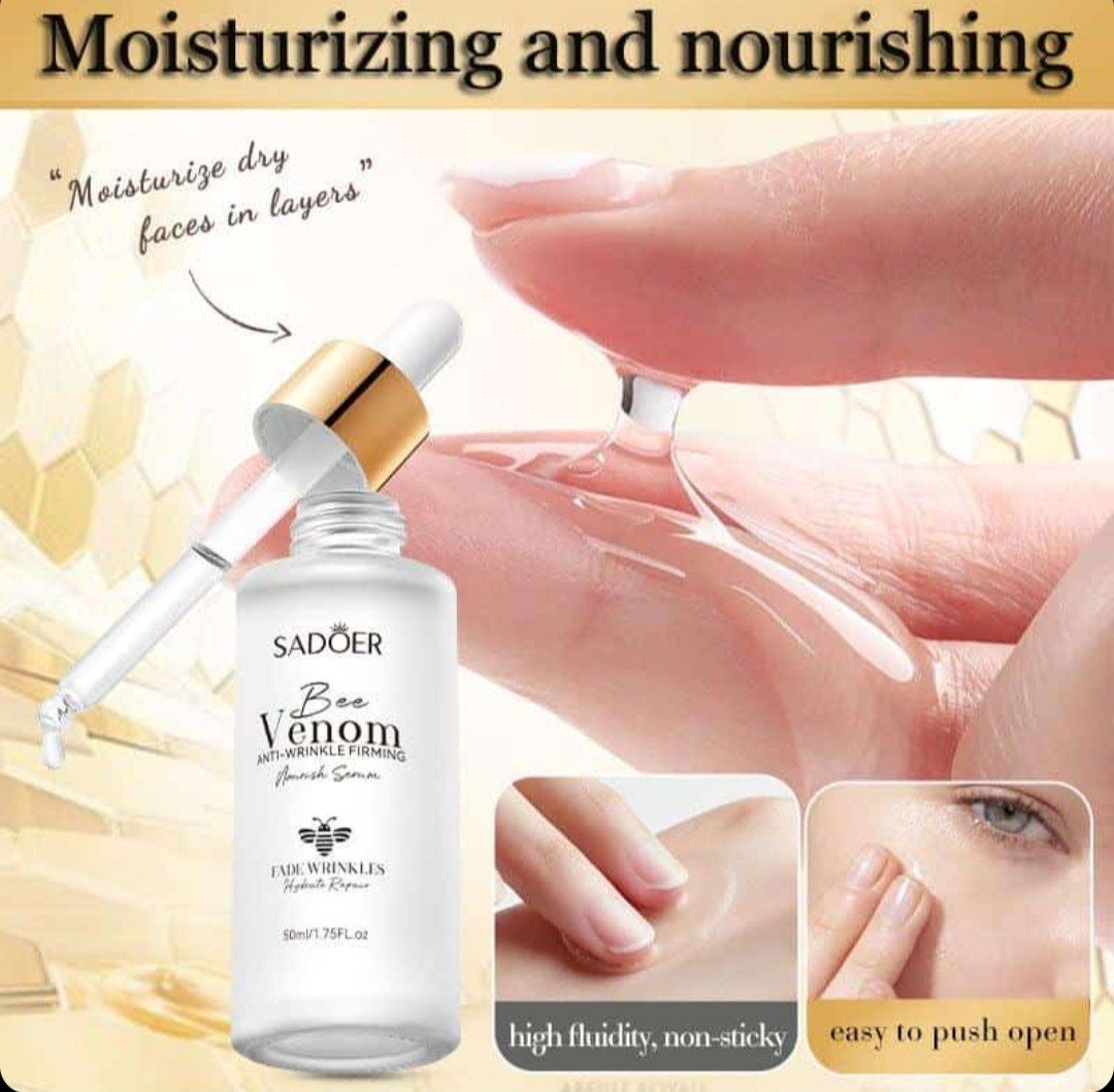سرم ضدچروک زهر زنبور عسل سادور | Sadoer Bee Venom Anti-Wrinkle Serum
